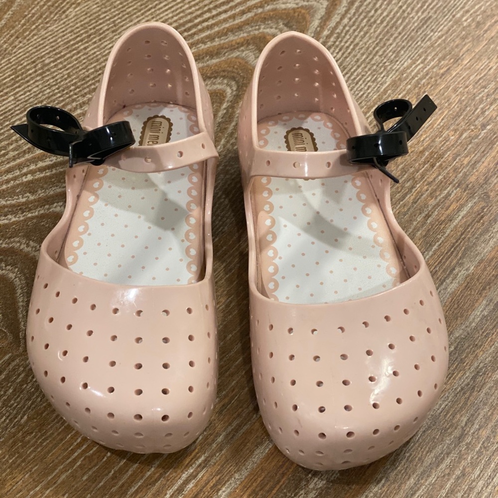 Size 11 Pink Mini Melissa shoes